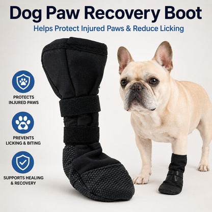 Dog Paw Recovery Boot – Anti-Lick Paw Cover