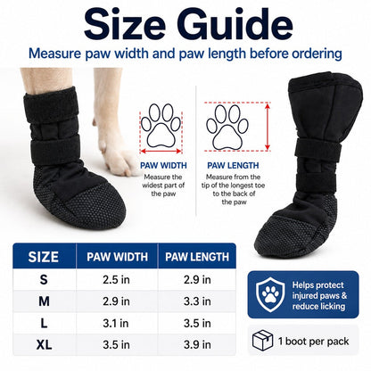 Dog Paw Recovery Boot – Anti-Lick Paw Cover