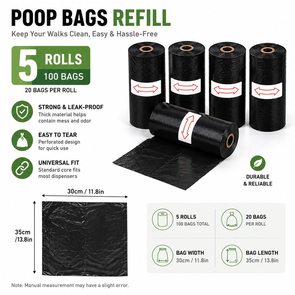 Foldable Long-Handle Pooper Scooper – One-Hand Pickup