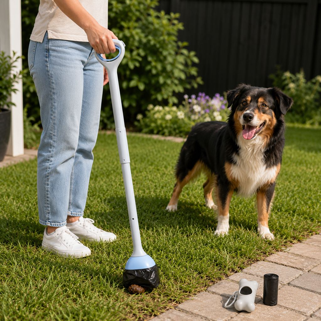 Dog Pooper Scooper – Less-Contact Easy Pickup