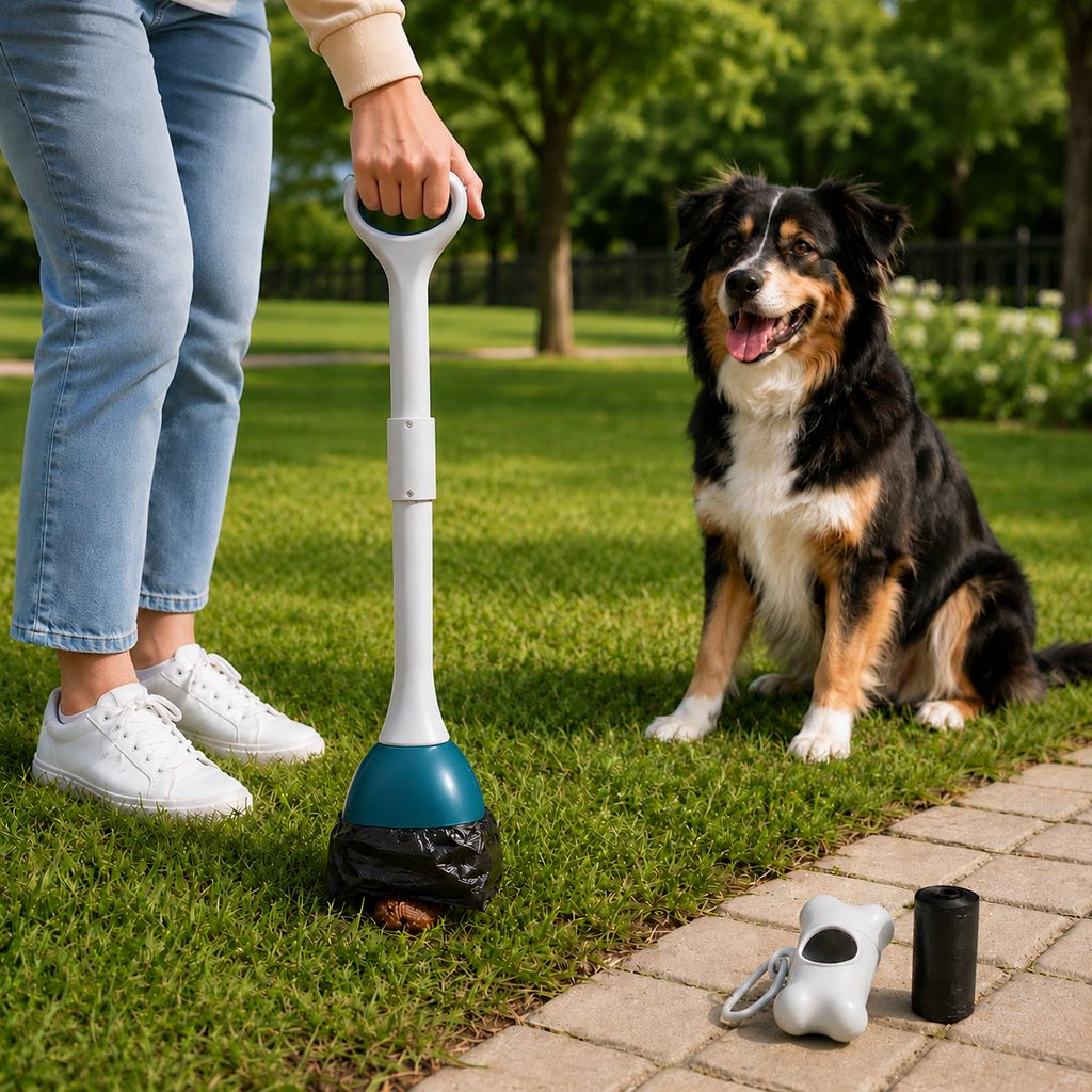 Dog Pooper Scooper – Less-Contact Easy Pickup