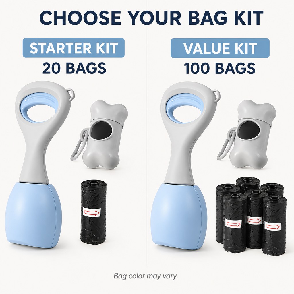Dog Pooper Scooper – Less-Contact Easy Pickup