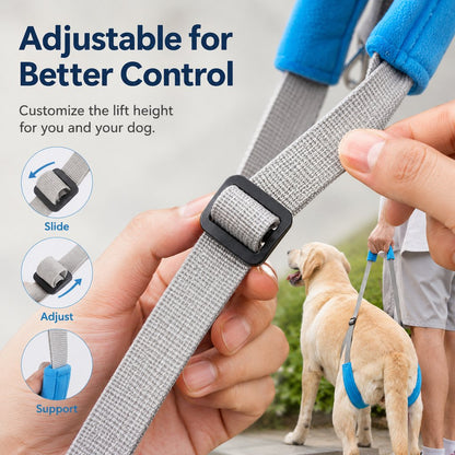 Dog Rear Lift Sling – Easier Stairs & Car Rides