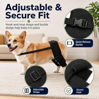 Hind Leg Dog Support Brace – Steadier Walking