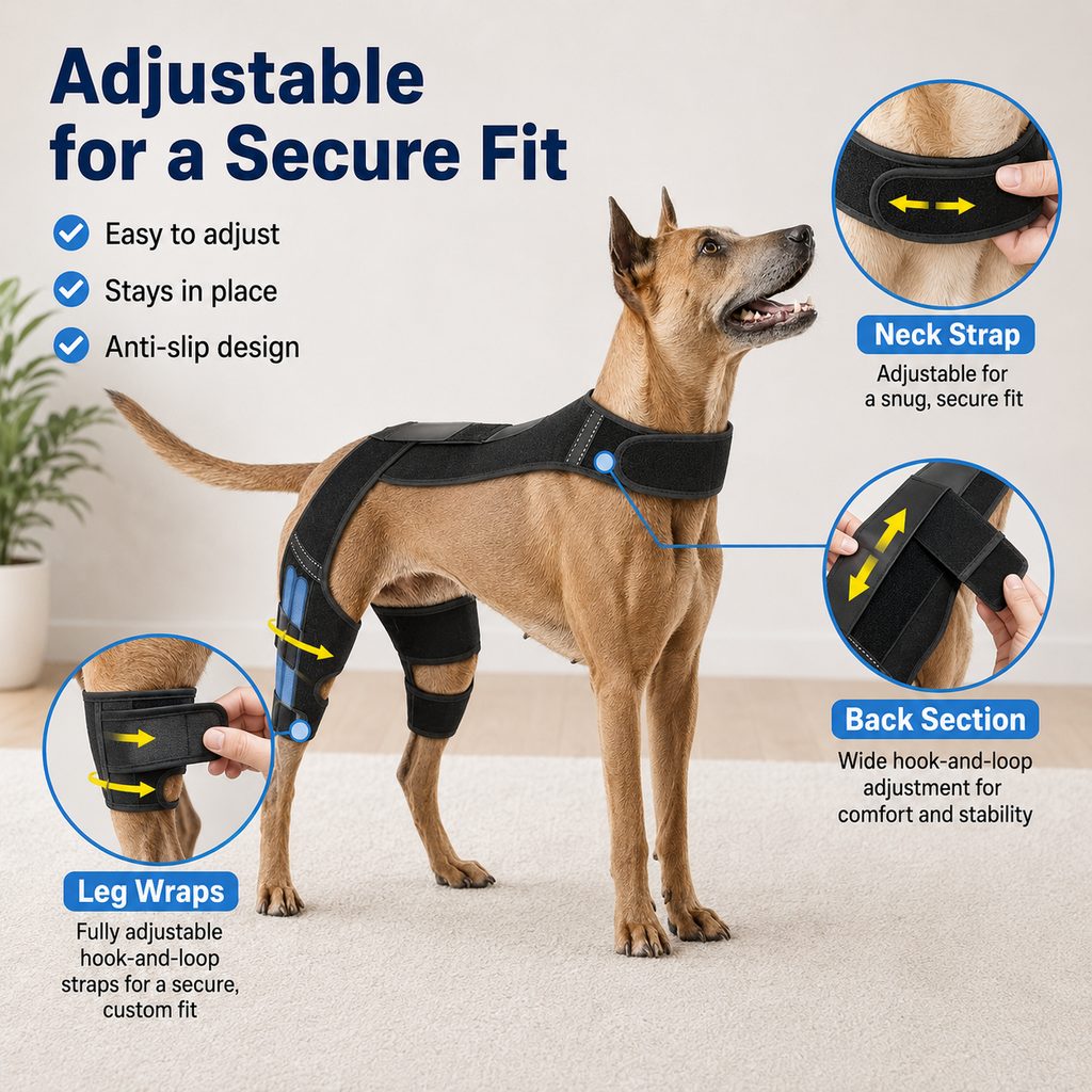 Dual Hind Leg Dog Support Harness – Walk & Stand Easier