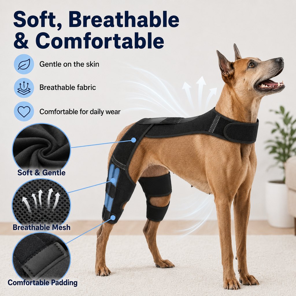 Dual Hind Leg Dog Support Harness – Walk & Stand Easier