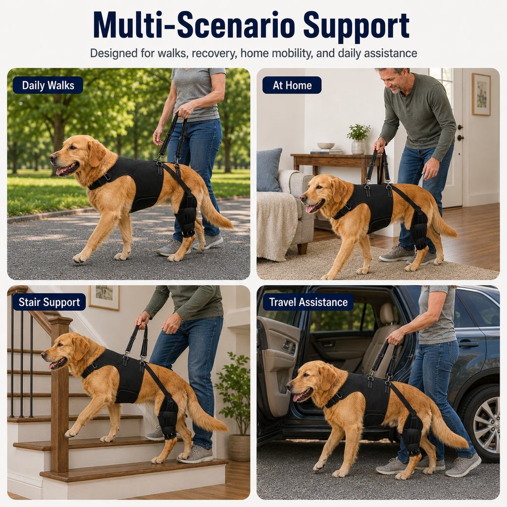 Senior Dog Rear Leg Harness – Walking Lift Support