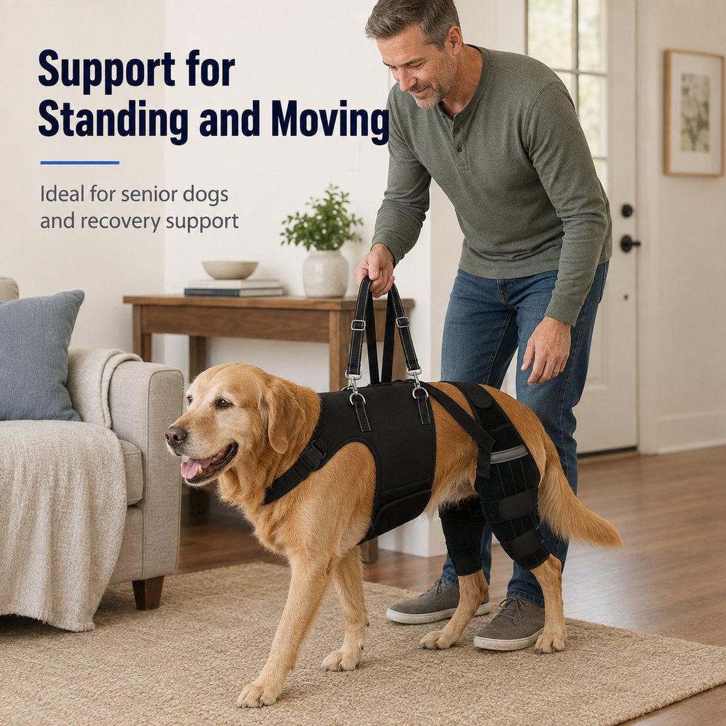 Senior Dog Rear Leg Harness – Walking Lift Support