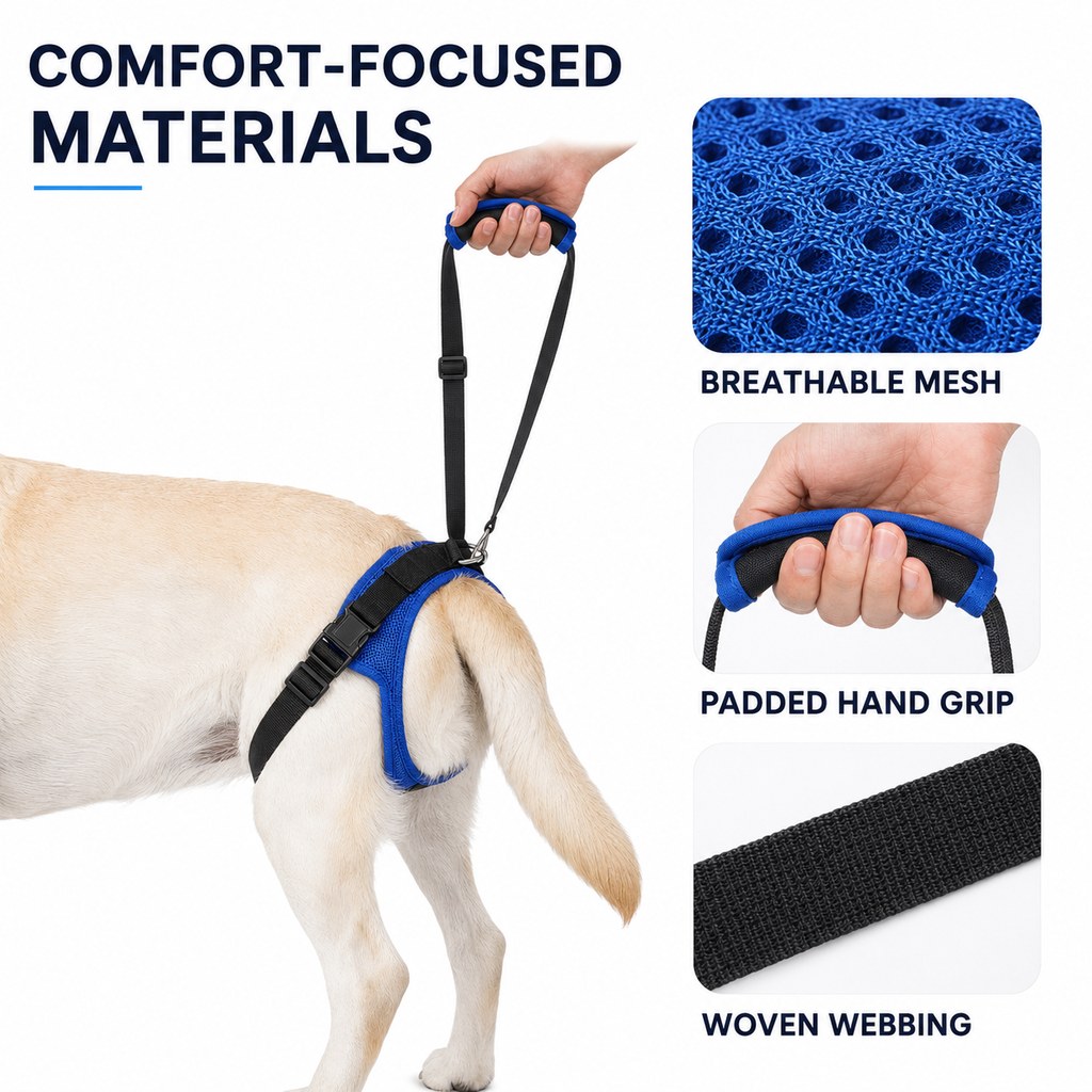 Dog Rear Lift Harness – Hind Leg Support