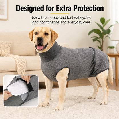 Padded Dog Recovery Suit – Surgery & Heat Protection