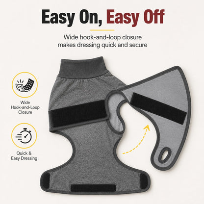 Padded Dog Recovery Suit – Surgery & Heat Protection