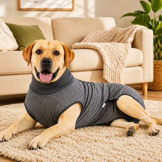 Padded Dog Recovery Suit – Surgery & Heat Protection