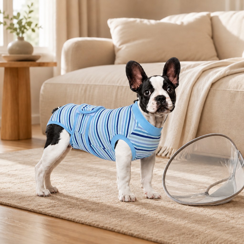 Breathable Dog Recovery Suit – Soft Cone Alternative