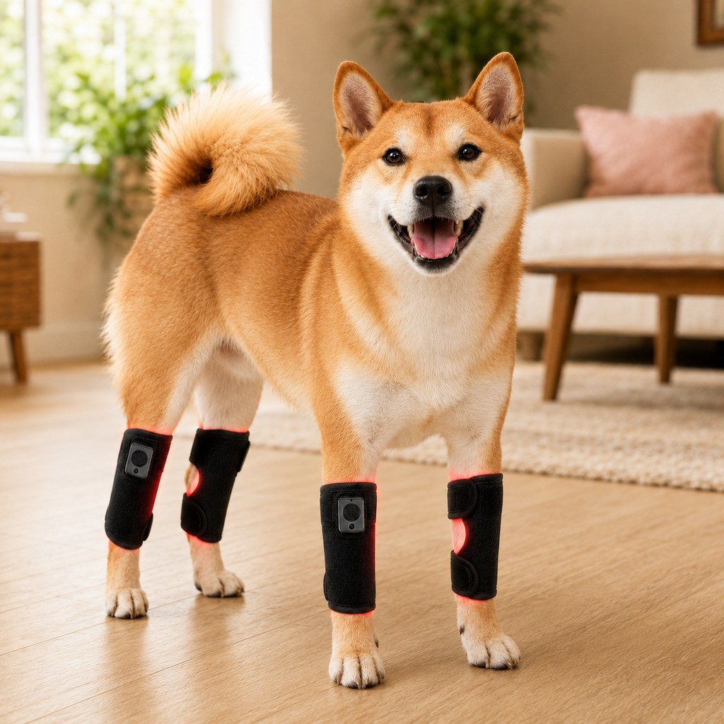 Red Light Dog Knee Wrap – Senior Joint Comfort