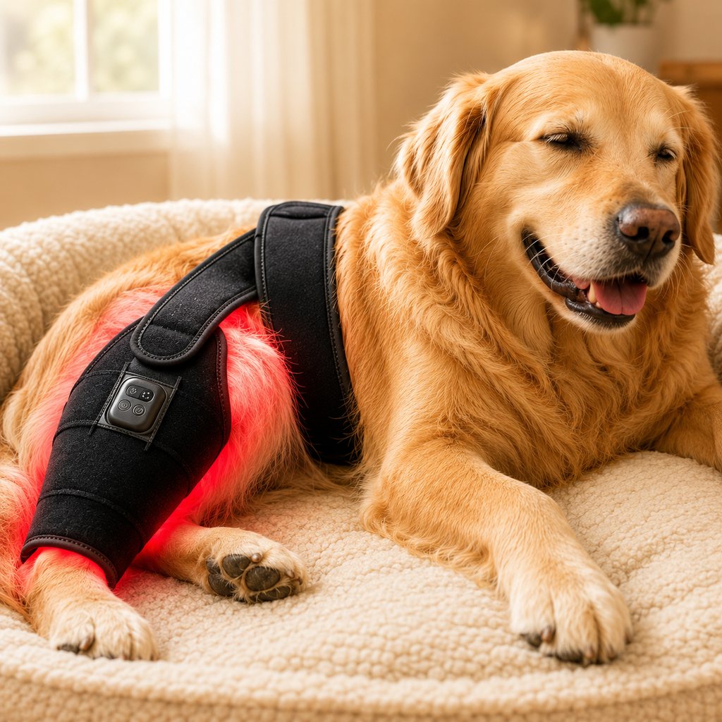 Red Light Dog Leg Brace – Hind Leg Comfort