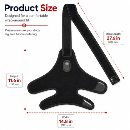 Red Light Dog Leg Brace – Hind Leg Comfort