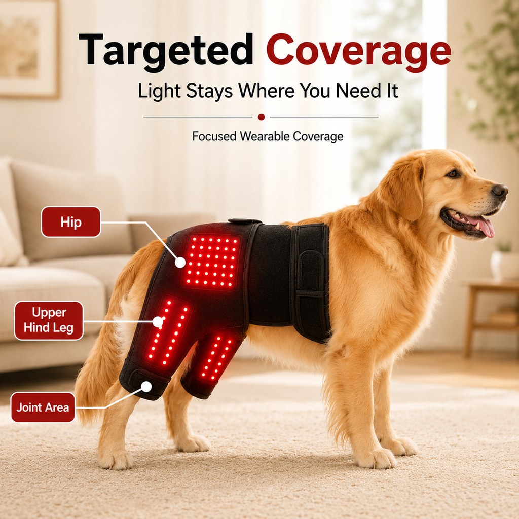 Red Light Dog Sleeve – Back & Hip Care