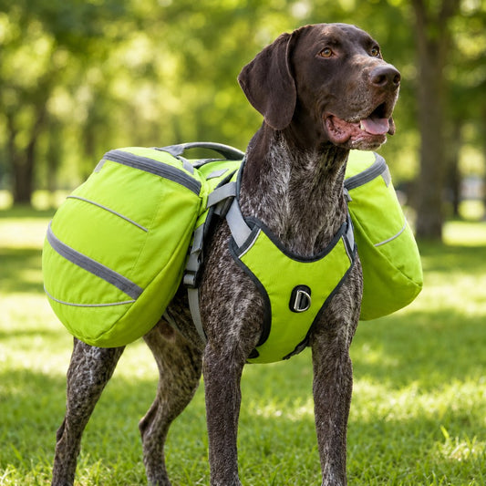 Dog Saddlebag Backpack Harness – Carry Trail Essentials