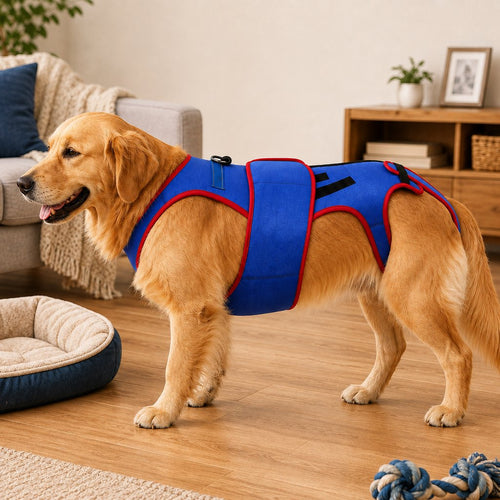 Dog Spine Support Vest – Adjustable Back Support