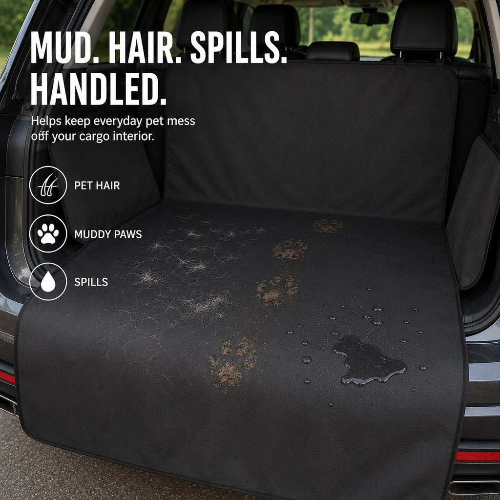 SUV Cargo Liner for Dogs – Mud, Hair & Bumper Guard