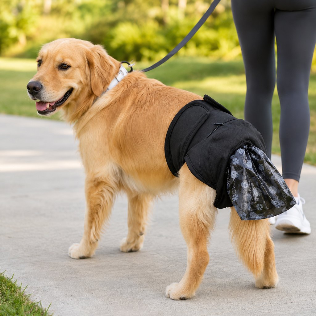 Dog Waste Catcher Pants – Easier Poop Cleanup