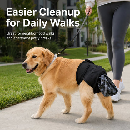 Dog Waste Catcher Pants – Easier Poop Cleanup