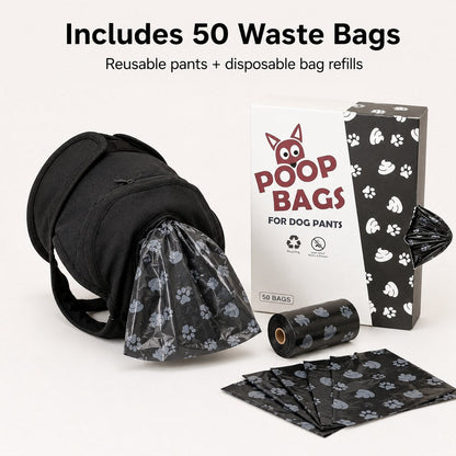 Dog Waste Catcher Pants – Easier Poop Cleanup