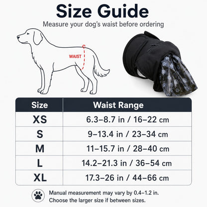 Dog Waste Catcher Pants – Easier Poop Cleanup