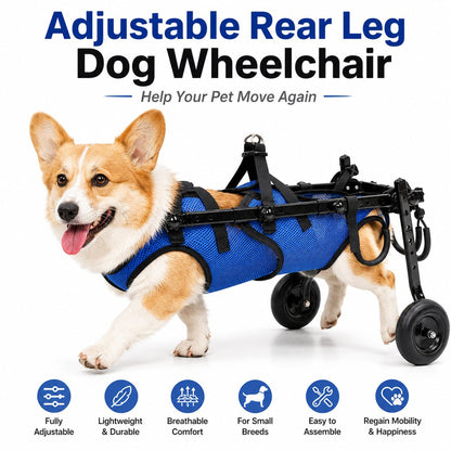 Adjustable Dog Wheelchair – Mobility for Weak Back Legs
