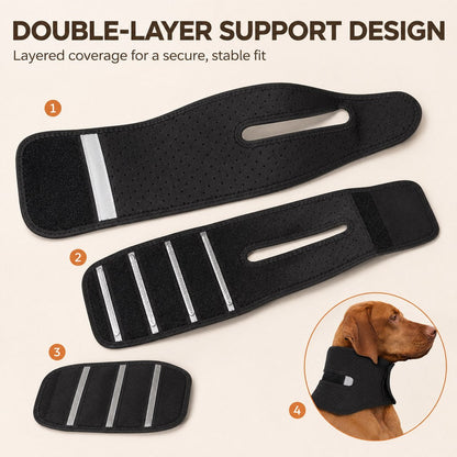 Dog Neck Support Brace – Breathable Rest Wrap