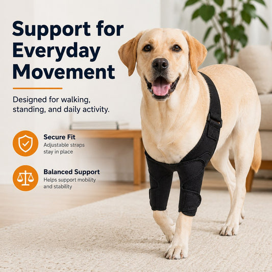 Dual Front Leg Dog Brace – Elbow & Joint Protection