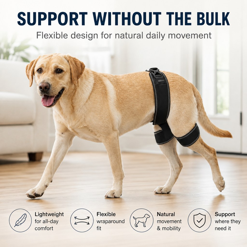 Dog Hip & Rear Leg Brace – Stability for Senior Dogs