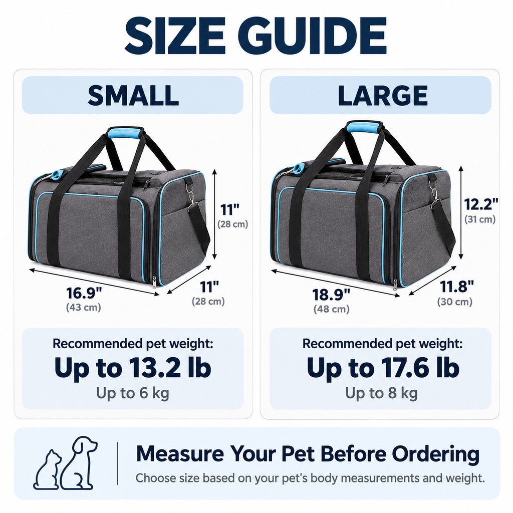 Expandable Pet Carrier – Extra Room for Travel