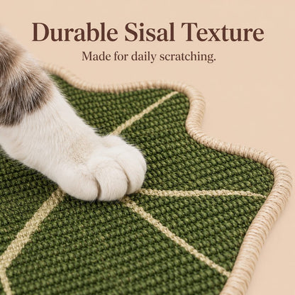Botanical Sisal Cat Scratch Mat – Saves Furniture
