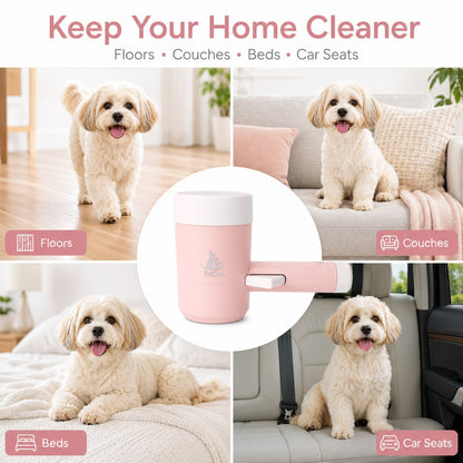 Electric Dog Paw Cleaner – One-Button Muddy Paw Wash