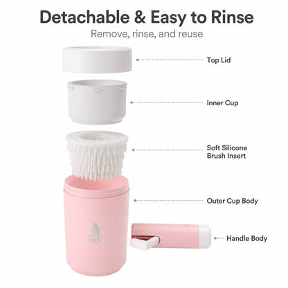 Electric Dog Paw Cleaner – One-Button Muddy Paw Wash