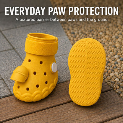 Step-Activated RGB Dog Boots – Light-Up Night Walks