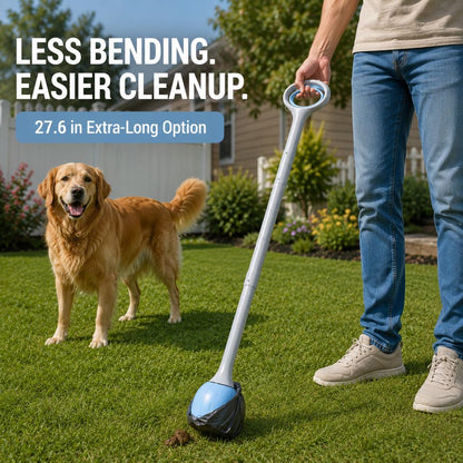 Dog Pooper Scooper – Less-Contact Easy Pickup