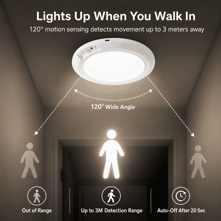 Vexlyra PRO Motion Sensor Light