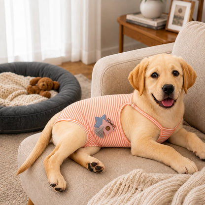 Female Dog Heat Pants – Washable with Straps