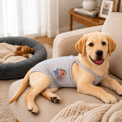 Female Dog Heat Pants – Washable with Straps