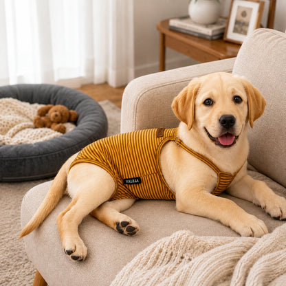 Female Dog Heat Pants – Washable with Straps