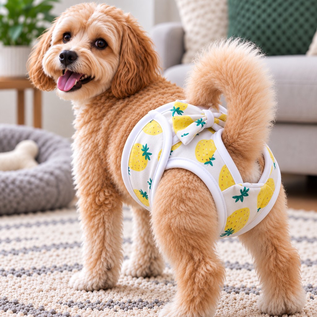 Female Dog Sanitary Pants – Reusable Heat Protection