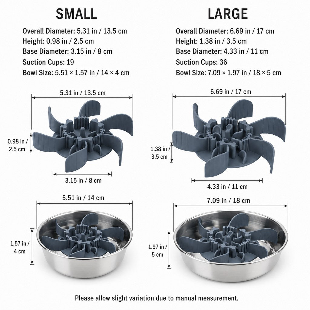 Fishbone Slow Feeder Insert – Slows Fast Eaters