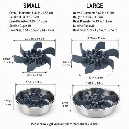 Fishbone Slow Feeder Insert – Slows Fast Eaters