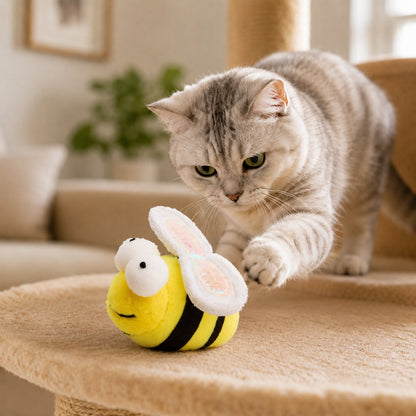 Rechargeable Interactive Cat Toy – Motion-Activated Play