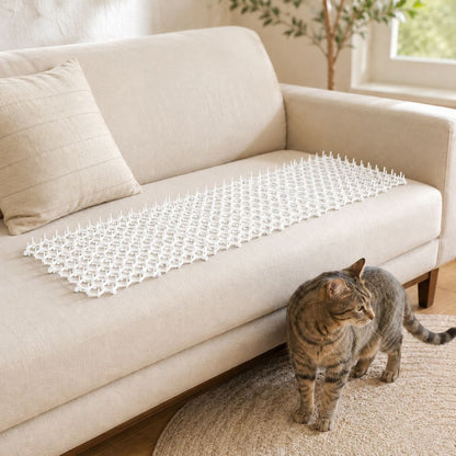 Flexible Cat Deterrent Mat – Protects Sofas & Plants