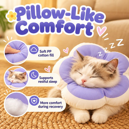 Soft Flower Recovery Collar – Cone Alternative