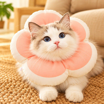Soft Flower Recovery Collar – Cone Alternative