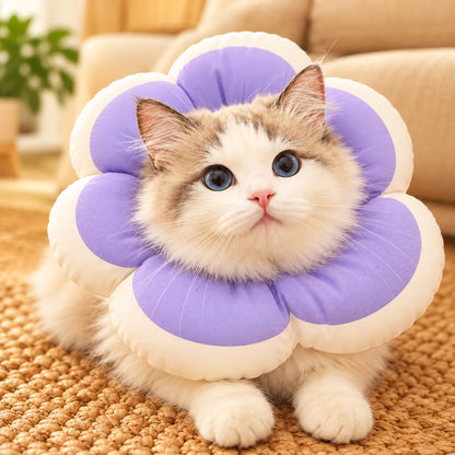 Soft Flower Recovery Collar – Cone Alternative